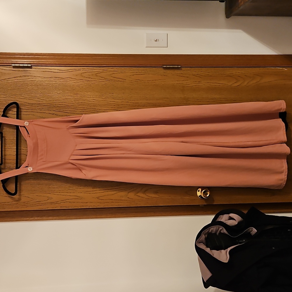 Halara Jumpsuit In Rose Tan